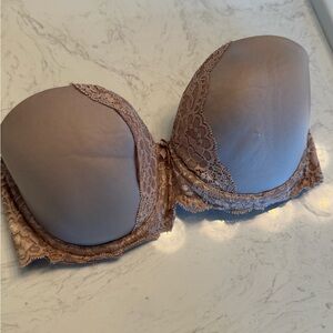 Victoria's Secret Lace Accent Bra in Brown